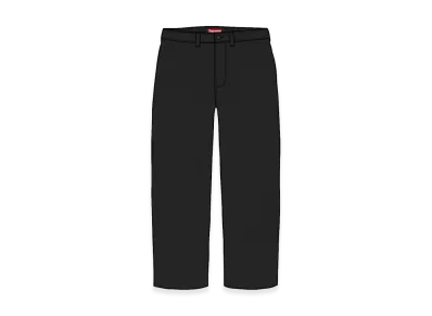 Supreme Chino Pant "Black" (26FW)