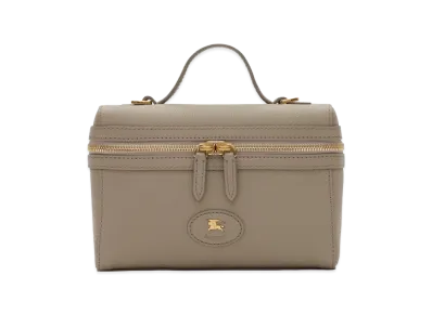 Burberry Women's Bloomsbury Vanity Case "Mushroom Beige/Mallow Pink"