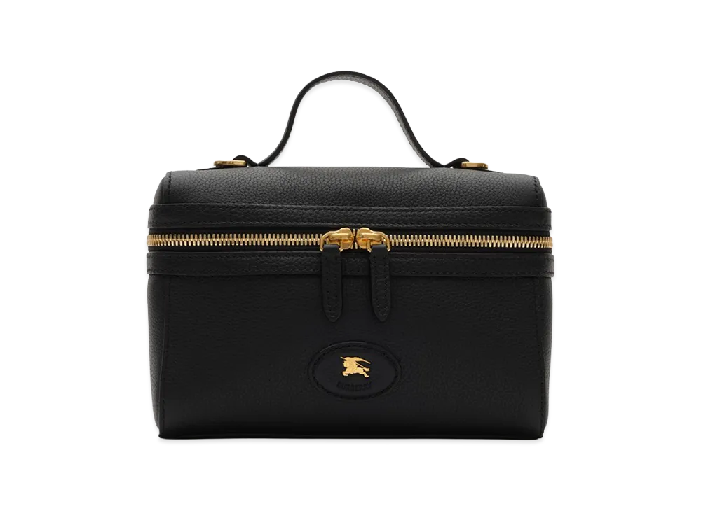 Burberry Women's Bloomsbury Vanity Bag "Black/Calico Beige"