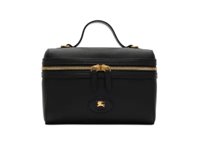 Burberry Women's Bloomsbury Vanity Bag "Black/Calico Beige"