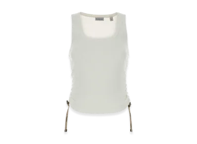 Burberry Women's Stretch Cotton Tank Top "White"