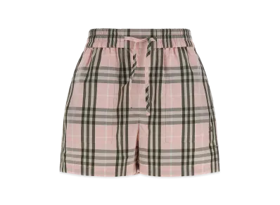 Burberry Women's Evelyn Chk Shorts "Pink"