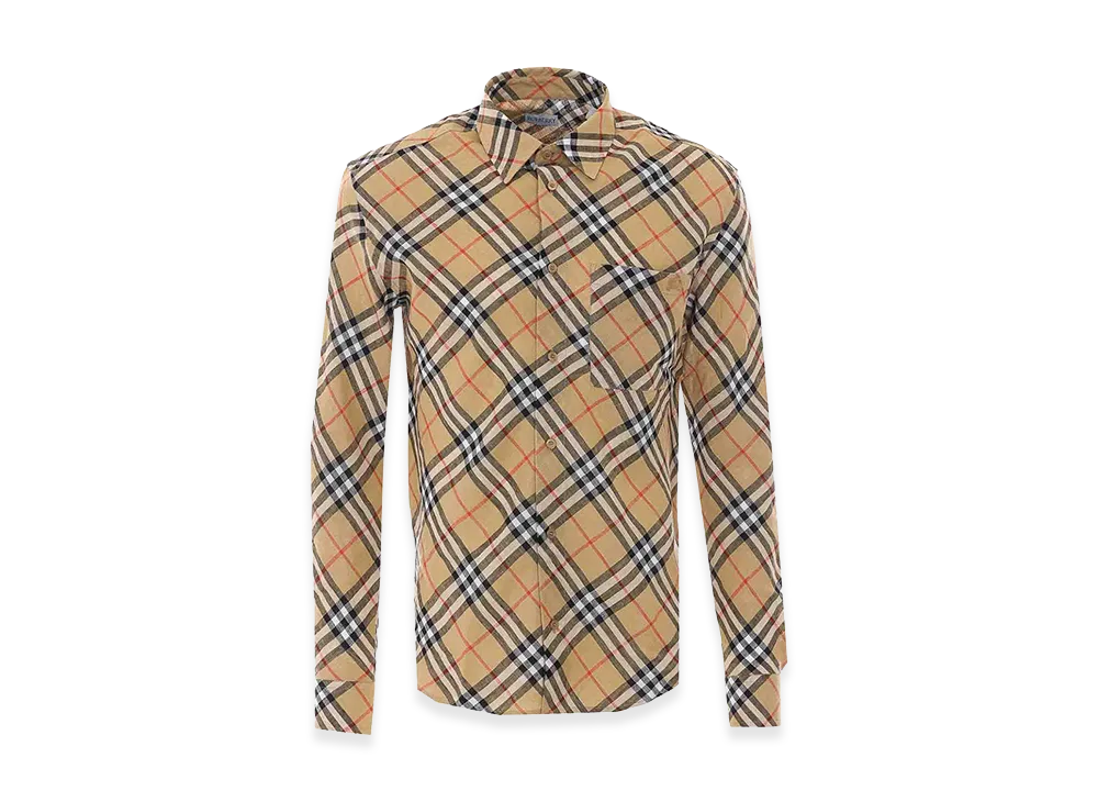 Burberry Roland Check Shirt "Beige"