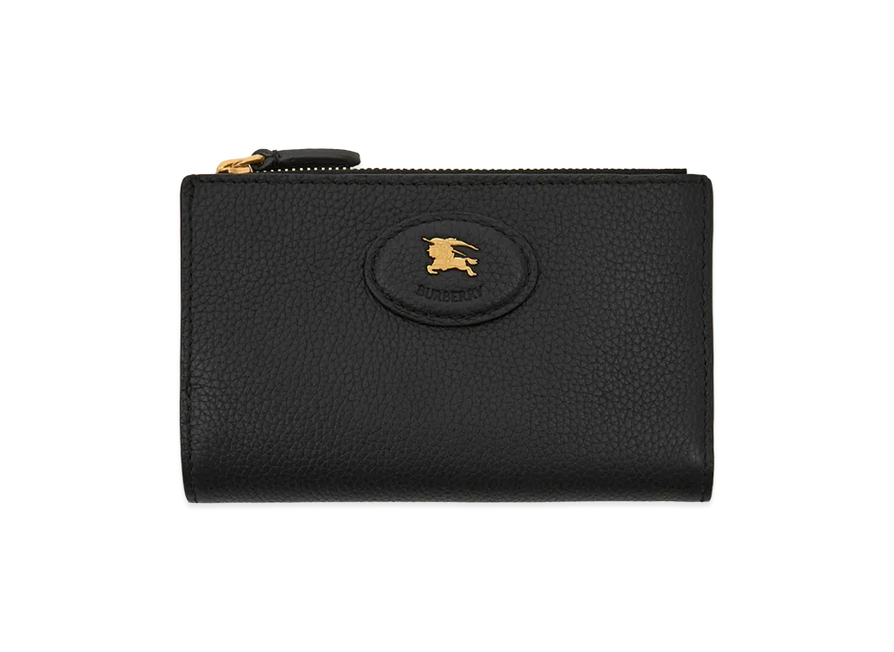 Burberry Women's Medium Bloomsbury Wallet "Black/Calico Beige"