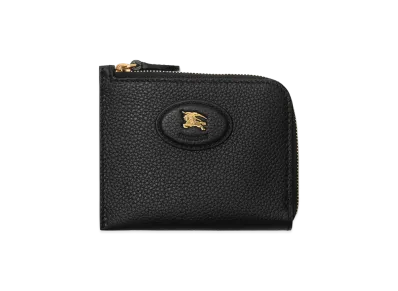 Burberry Women's Bloomsbury Zip Wallet & Card Case "Black/Calico Beige"