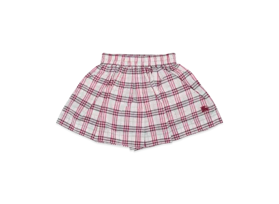Burberry Kids KG4 Marcy Check HS Shorts "Multicolor"