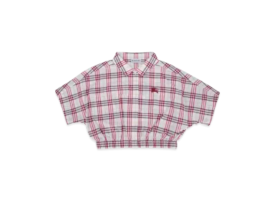 Burberry Kids KG5 Maisie Check Short Sleeve Shirt "Multicolor"