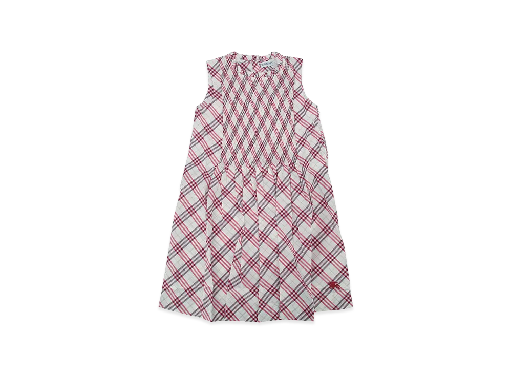 Burberry Kids KG2 Yvette Check HS Dress "Multicolor"