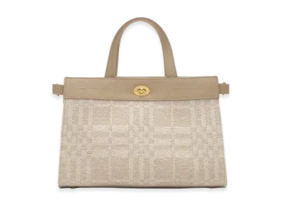 Burberry Women's Small Cotswolds Tote "Natural Beige"
