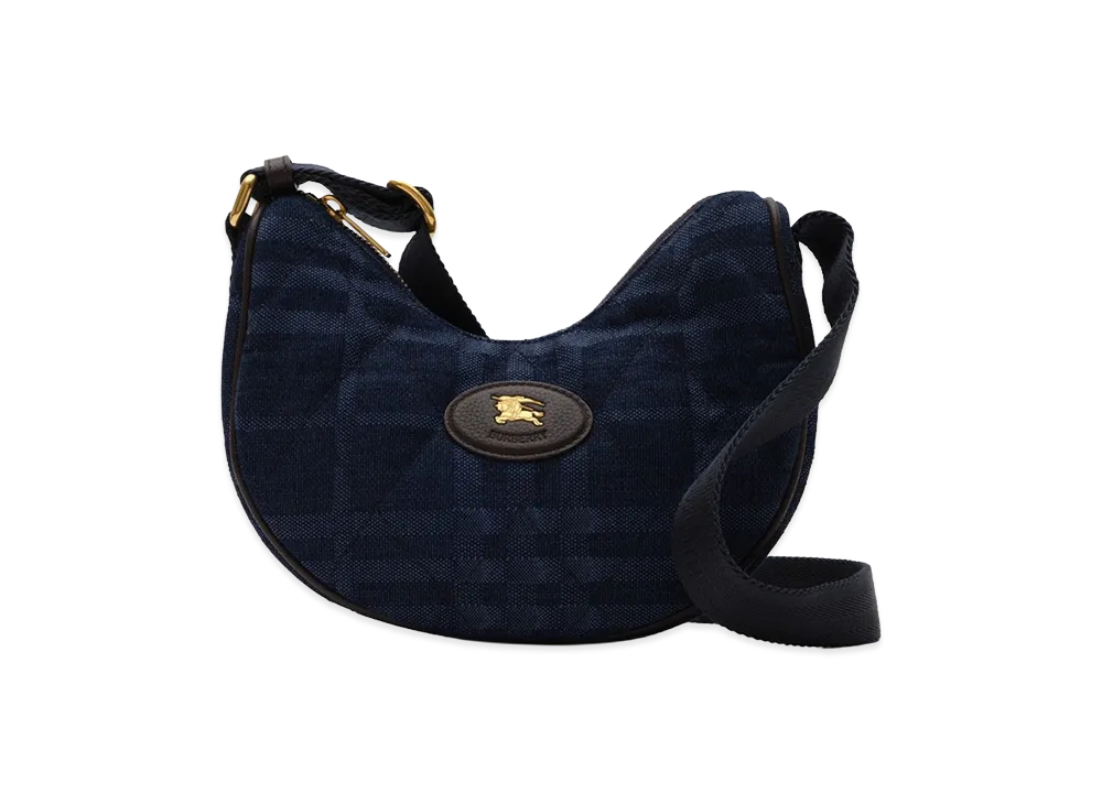 Burberry Women's Horseshoe Crossbody Bag "Blue"