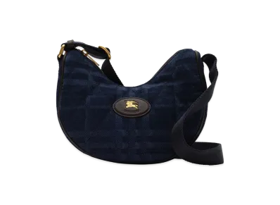 Burberry Women's Horseshoe Crossbody Bag "Blue"