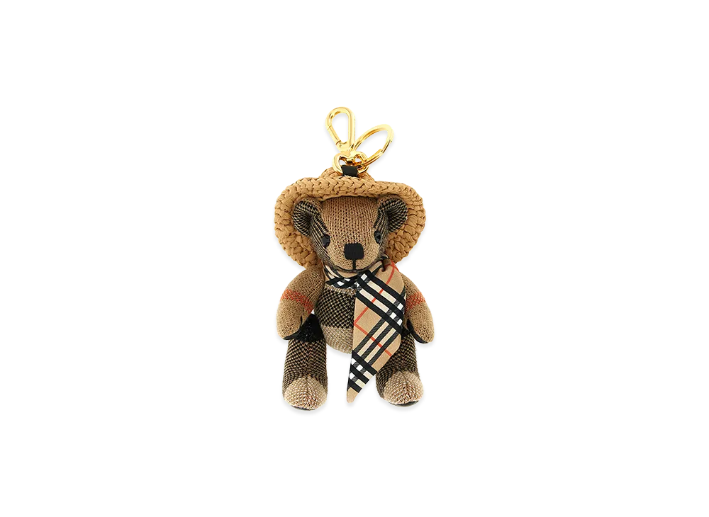 Burberry Women's Orsetto Thomas Keyring "Beige"