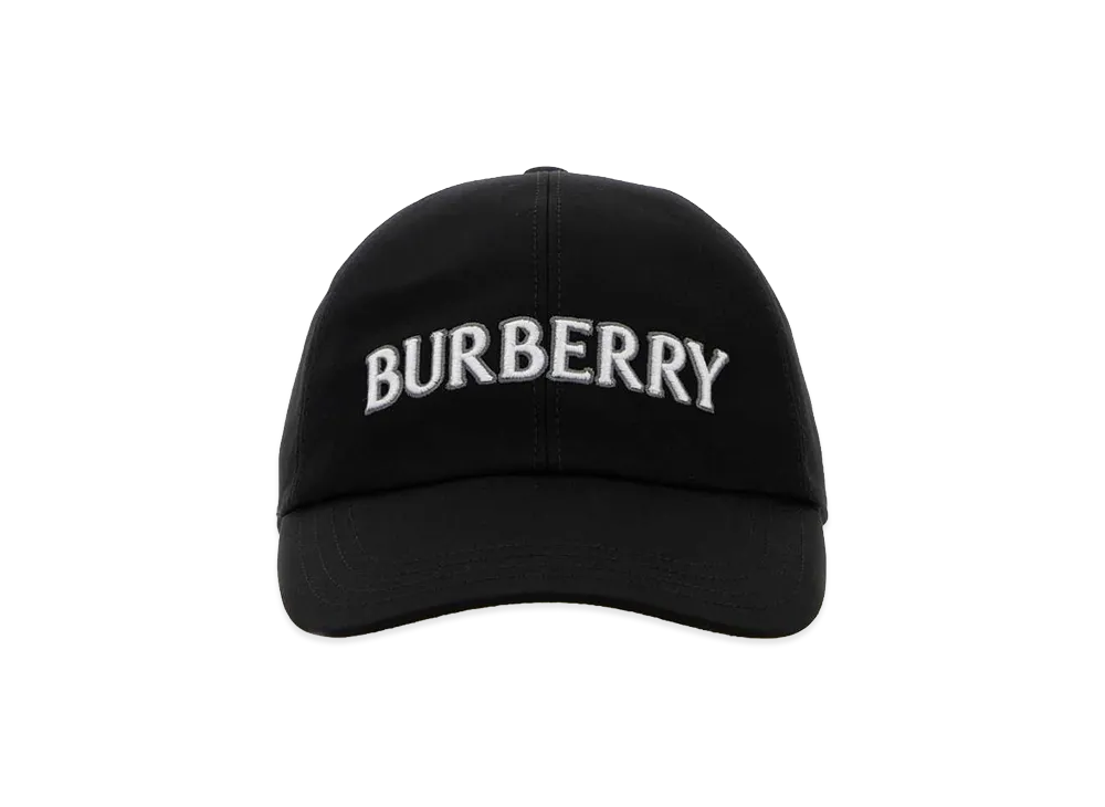 Burberry Women's Gabardine Baseball Cap "Black"