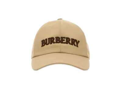 Burberry Women's Gabardine Baseball Cap "Beige"