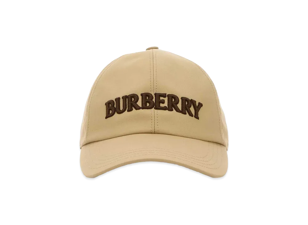 Burberry Women's Gabardine Baseball Cap "Beige"