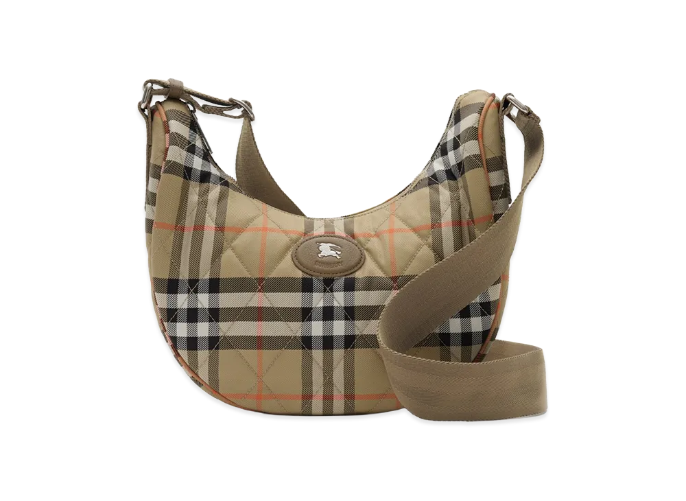 Burberry Large Horseshoe Crossbody Bag "Sand Beige"