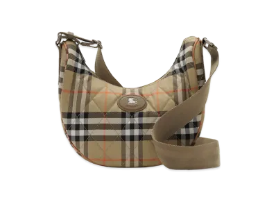 Burberry Large Horseshoe Crossbody Bag "Sand Beige"