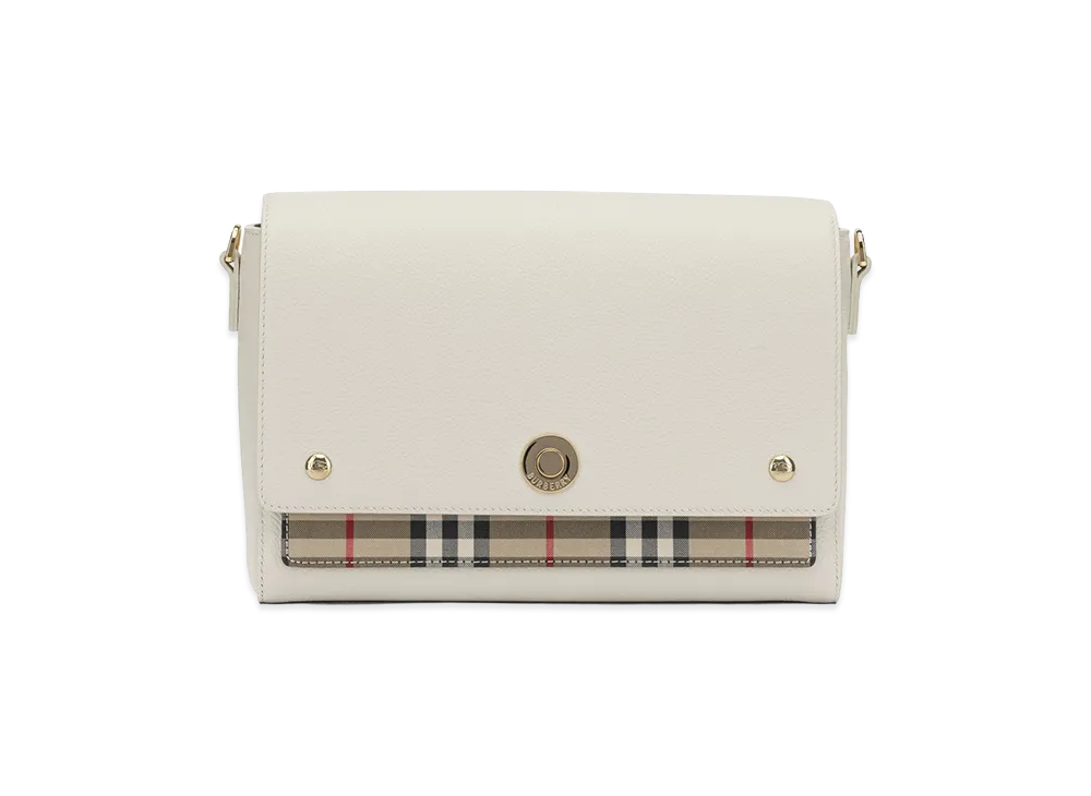 Burberry Women's Note Small Crossbody Bag "White"