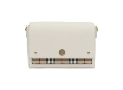 Burberry Women's Note Small Crossbody Bag "White"