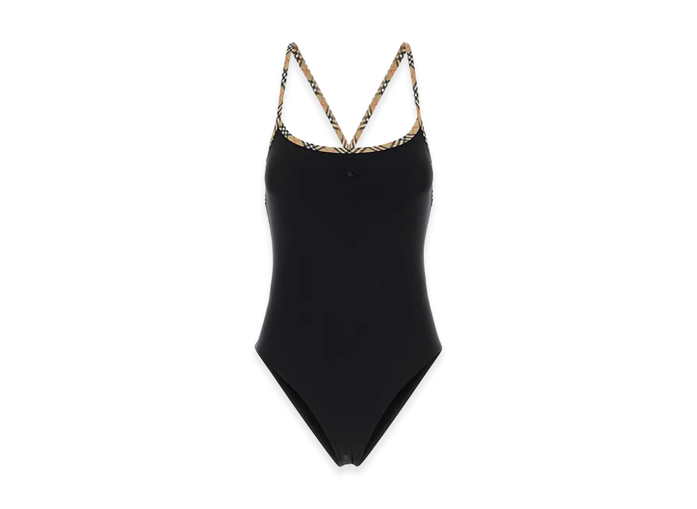 Burberry Women's Stretch Nylon Swimsuit "Black"