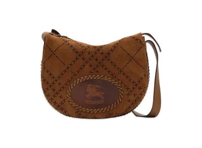 Burberry Women's Tavistock Crossbody Bag "Hazel Brown"