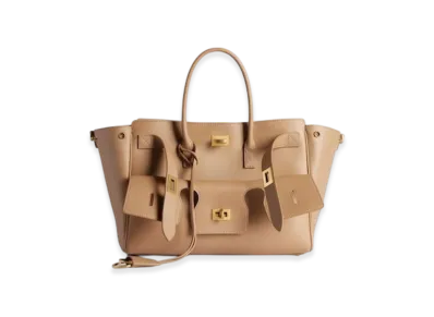 BALENCIAGA Bel Air Carryall Bag Small "Gold"