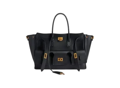 BALENCIAGA Bel Air Small Carry All Bag "Black"