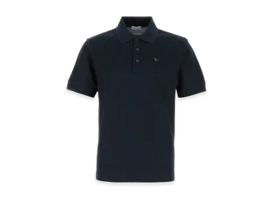 Burberry Piquet Polo Shirt "Navy Blue"