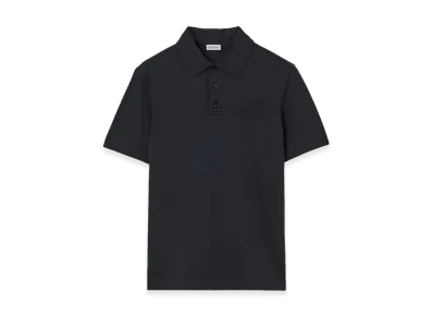 Burberry Cotton Polo Shirt "Navy"