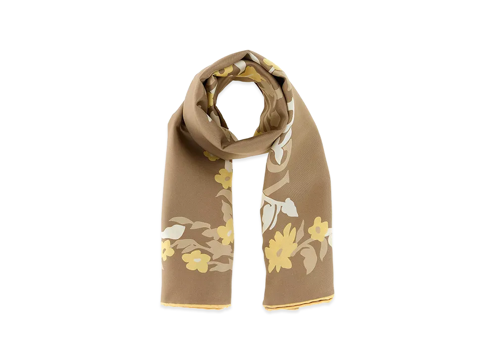 Burberry Silk Foulard "Printed/Beige"