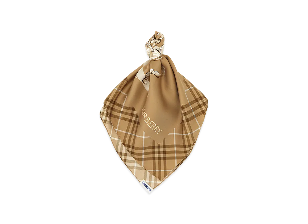 Burberry Women's horseman Scarf "Beige"