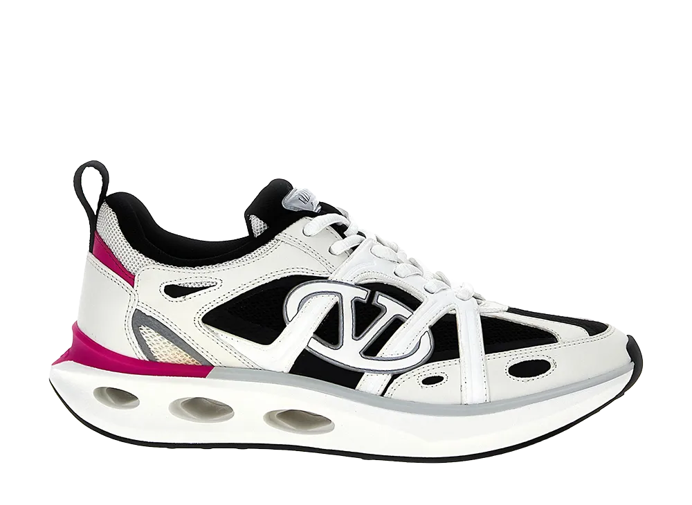Valentino Garavani Women's vlogo Easyjog Sneakers "White/Black"