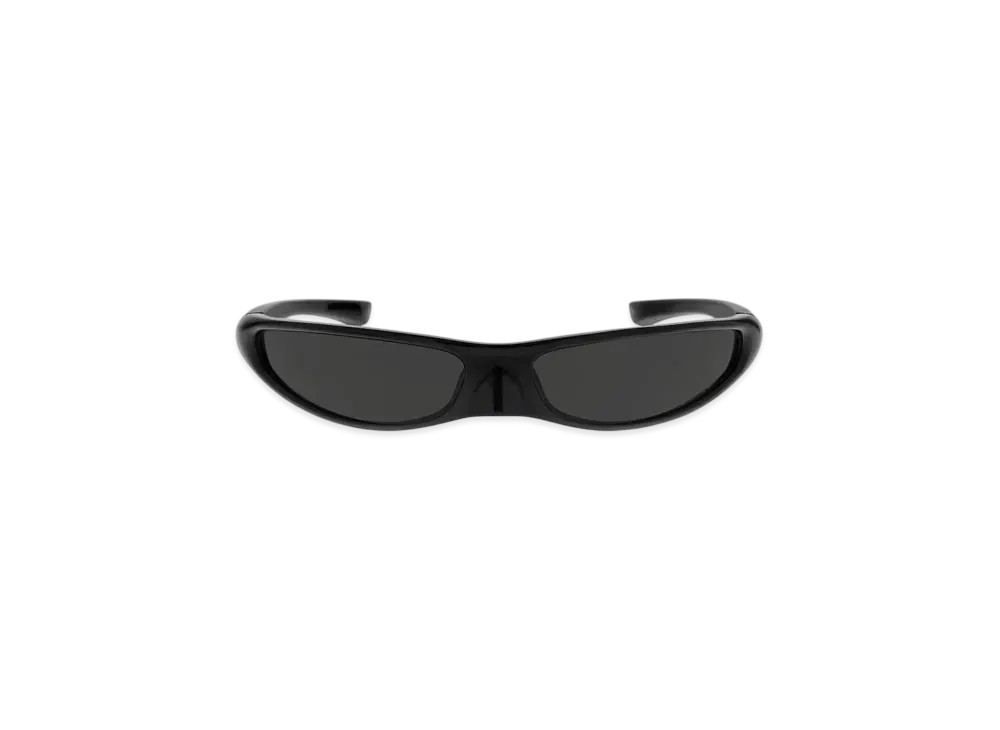 BALENCIAGA Blade Rectangle Sunglasses "Black"