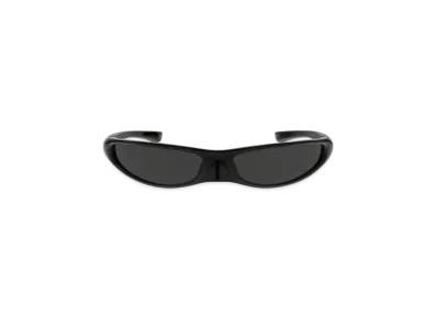 BALENCIAGA Blade Rectangle Sunglasses "Black"