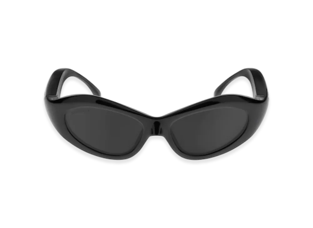 BALENCIAGA Orbit Cat Sunglasses "Black"