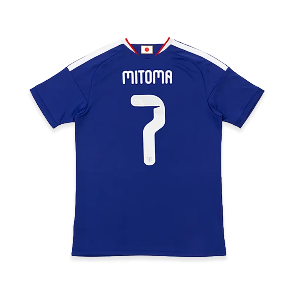 アディダス サッカー 日本代表 2026 ホーム レプリカ ユニフォーム #7 三笘薫 "ジャパンブルー/アッシュブルー"