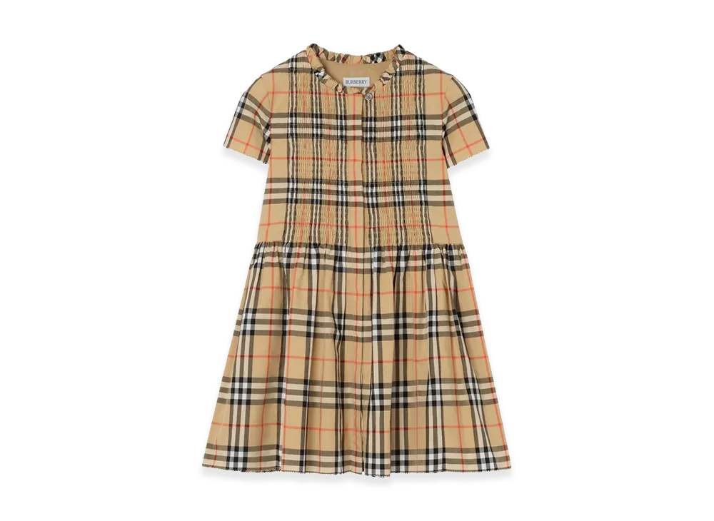 Burberry Kids Dress "Checked"
