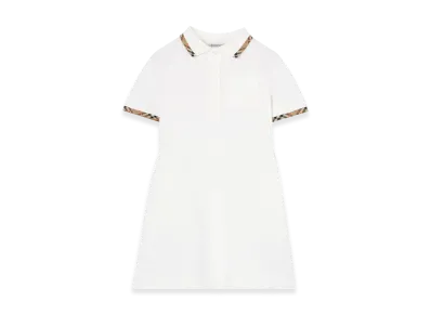Burberry Kids Dress "White"