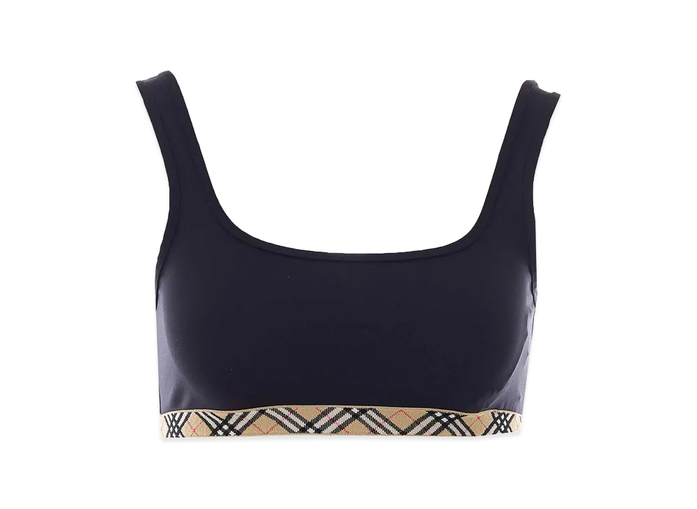 Burberry Women's Samphire Bra Swimwear "Black"