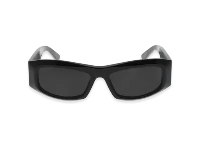 BALENCIAGA Signature Square Af Sunglasses "Black"