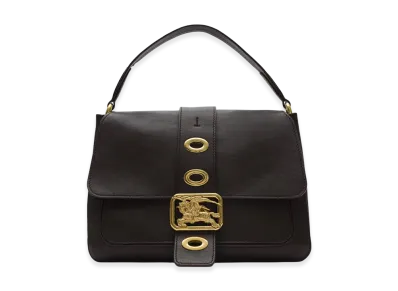 Burberry Women's Small Rider Bag "Peat Brown"