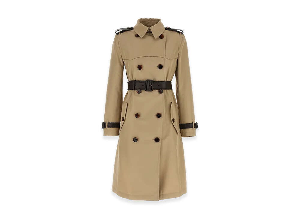 Burberry Women's foxfield Trench Coat "Beige"