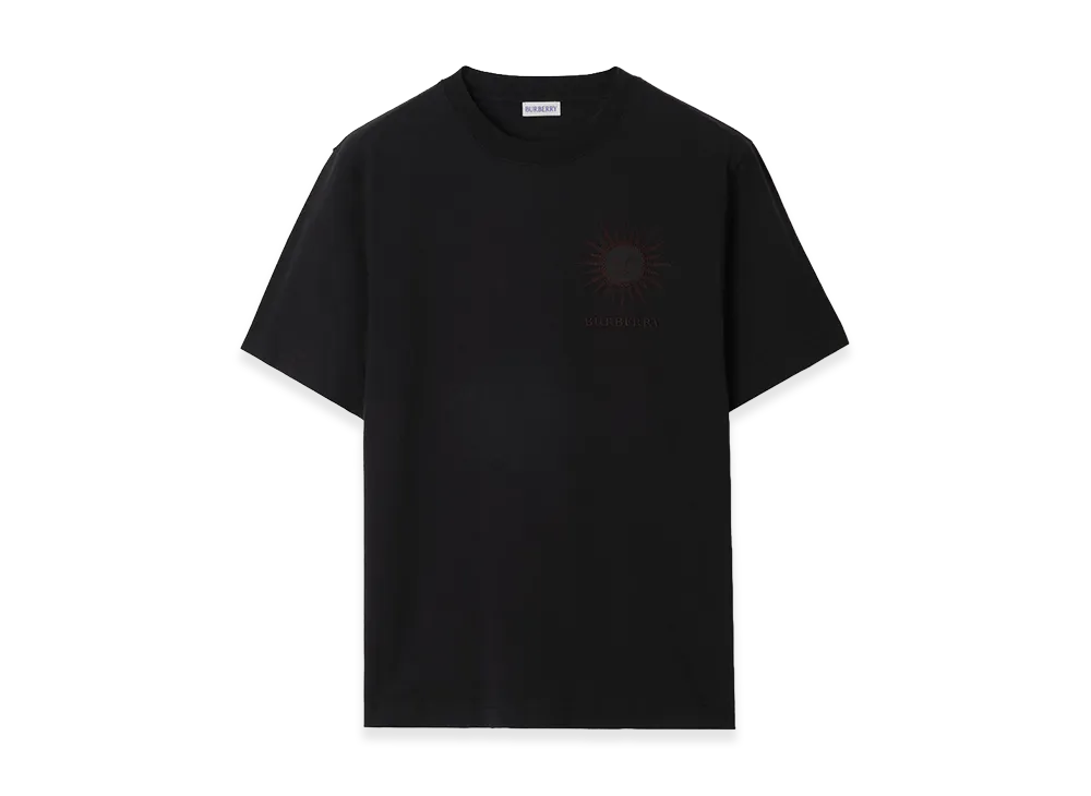 Burberry Sun Cotton Tee "Black"