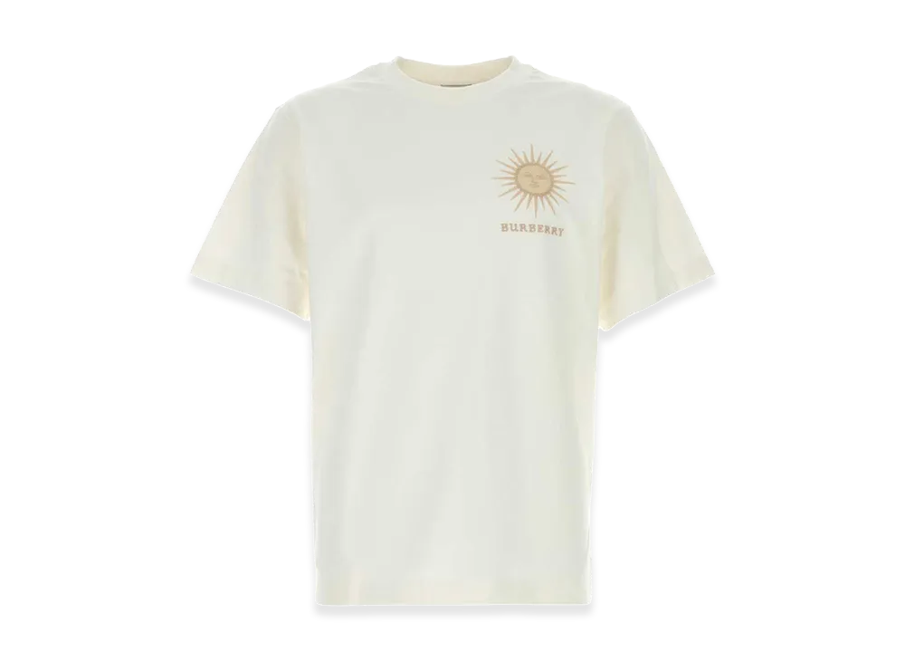 Burberry Cotton T-Shirt "White"