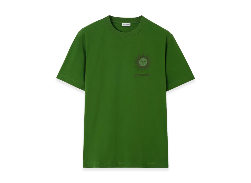 Burberry Sun Cotton Tee "Samphire Green"