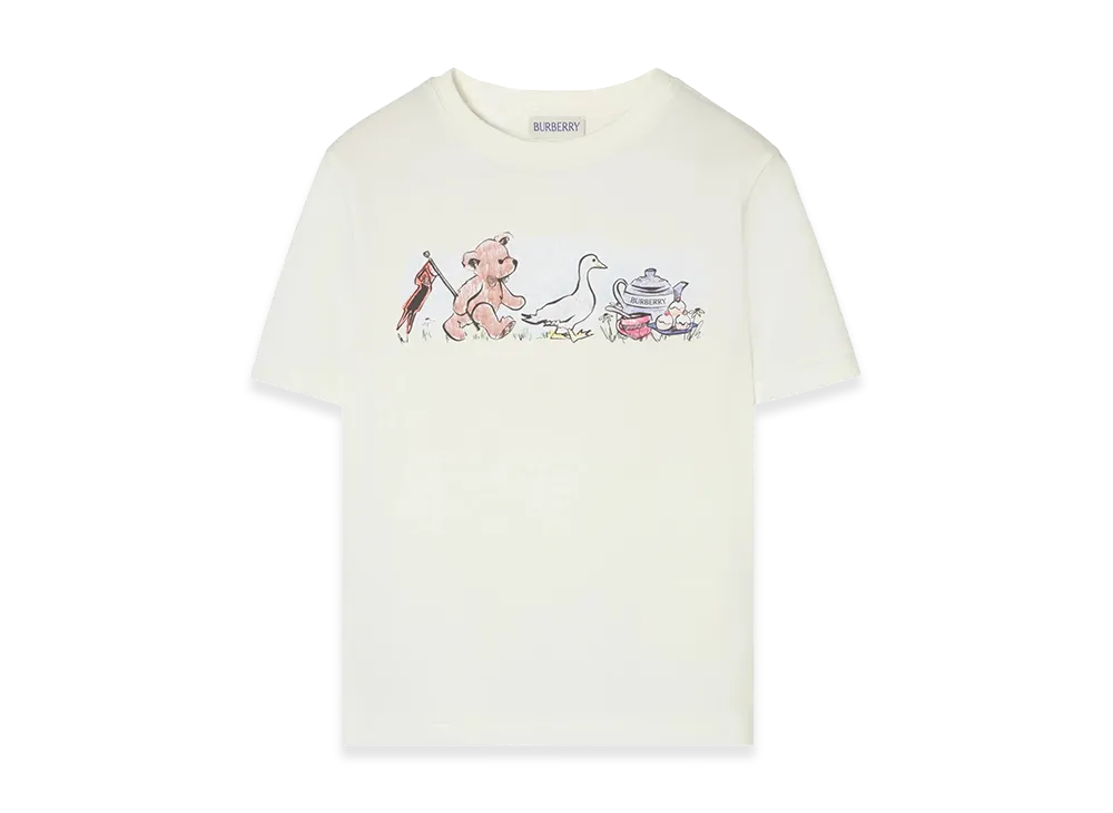 Burberry Kids T-Shirts "White"