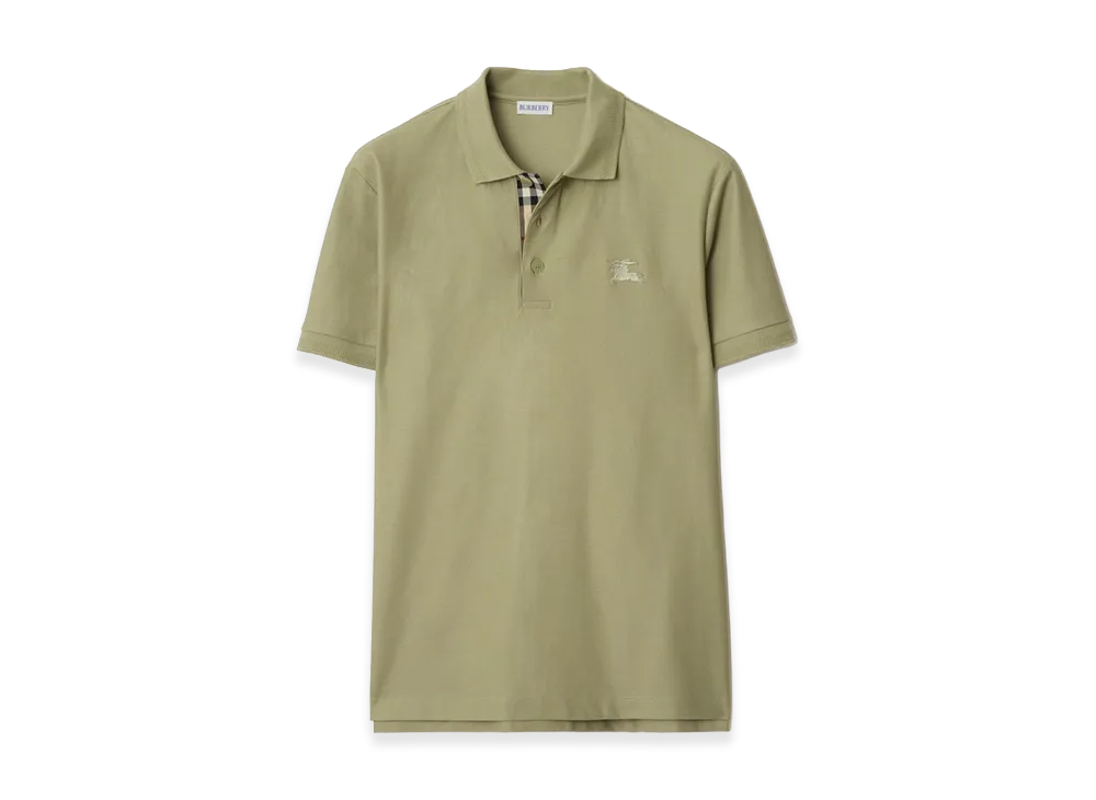 Burberry Cotton Polo Shirt "Glade Green"