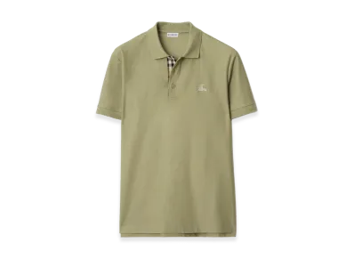 Burberry Cotton Polo Shirt "Glade Green"