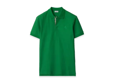 Burberry Cotton Polo Shirt "Leaf Green"