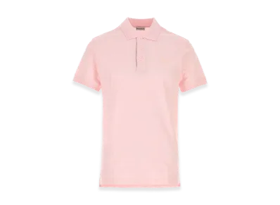 Burberry Pink Piquet Polo Shirt "Pink"